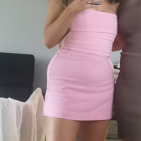 Pink skirt and top looks like dress - Picture 1 of 3